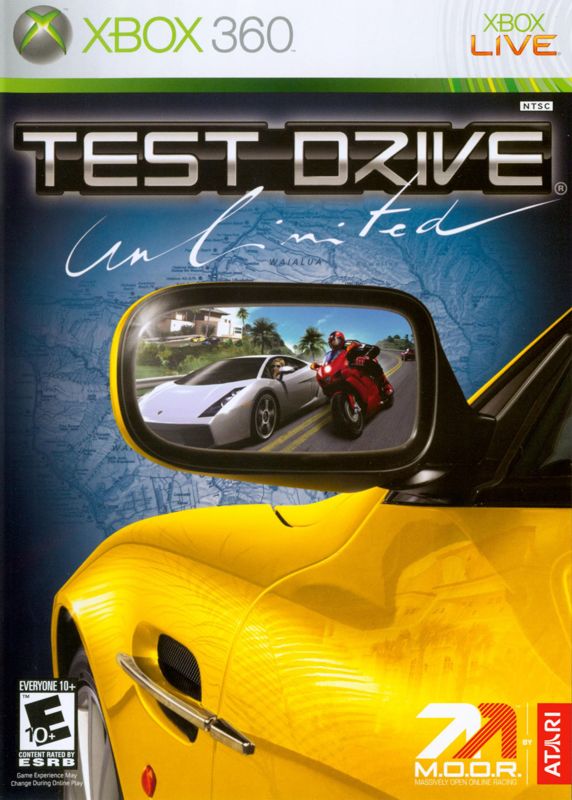 Test Drive Unlimited box art for Playstation 2